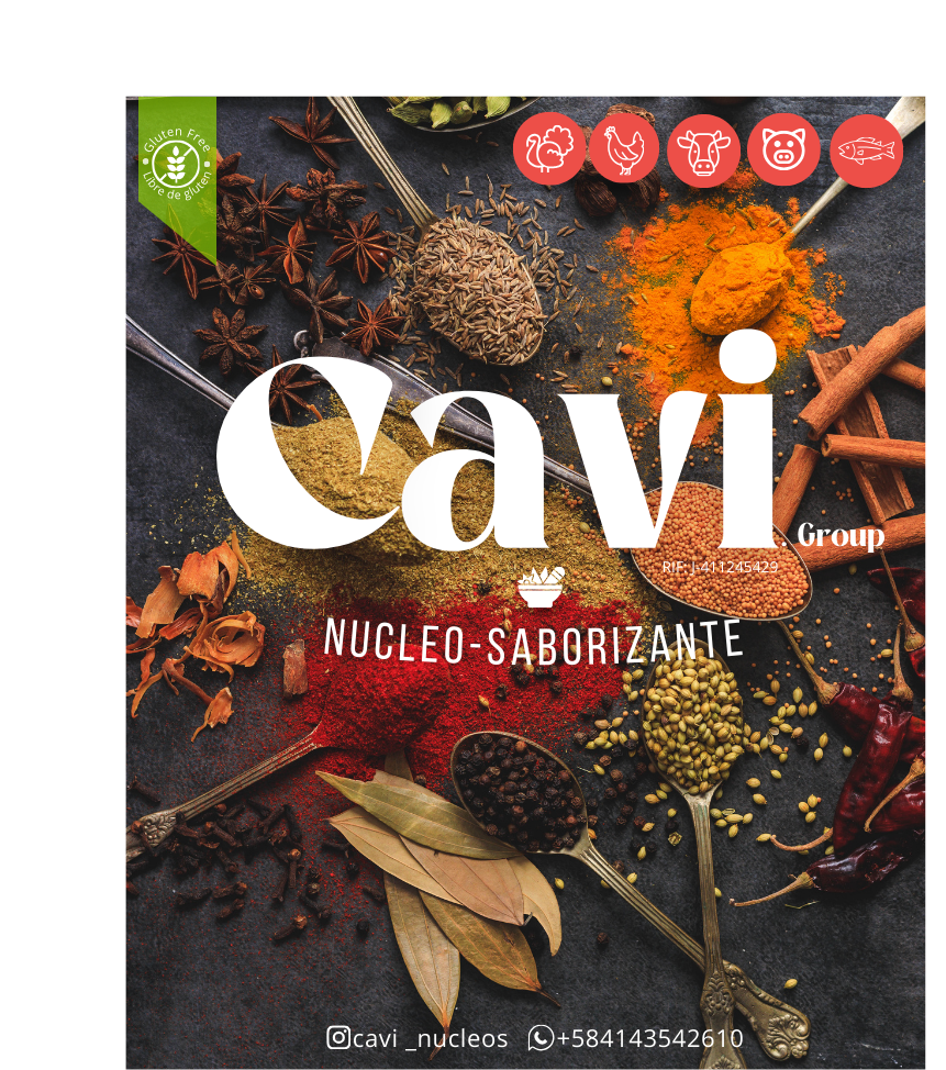 CAVI Nucleo-Saborizante Flavor Fusion Hub libre de gluten